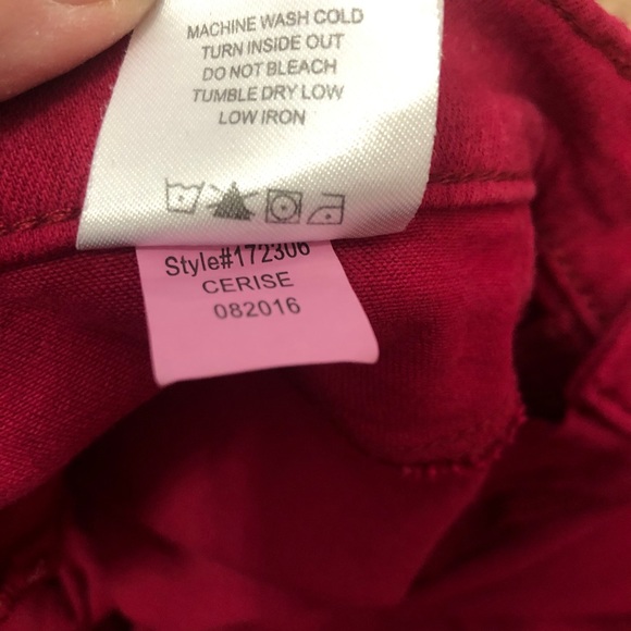 Lila Ryan Raspberry jeans-NWOT 🔥 - Picture 4 of 6